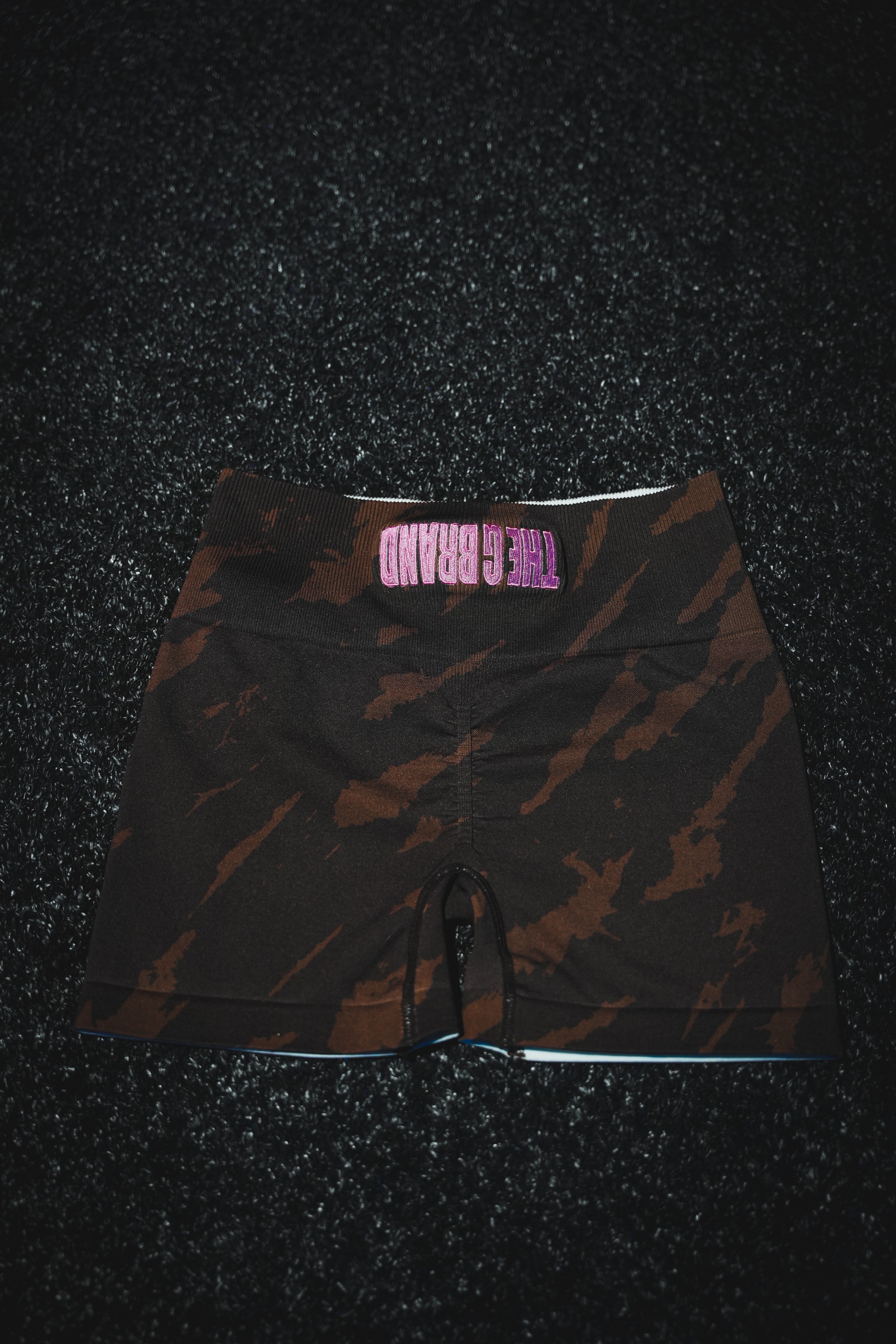 B BOOTY SHORTS (PINK COFFEE)