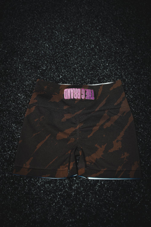 B BOOTY SHORTS (PINK COFFEE)