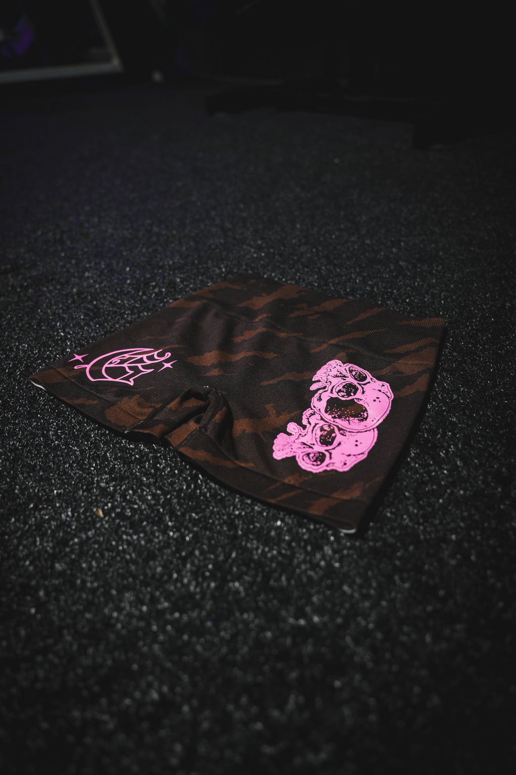 B BOOTY SHORTS (PINK COFFEE)