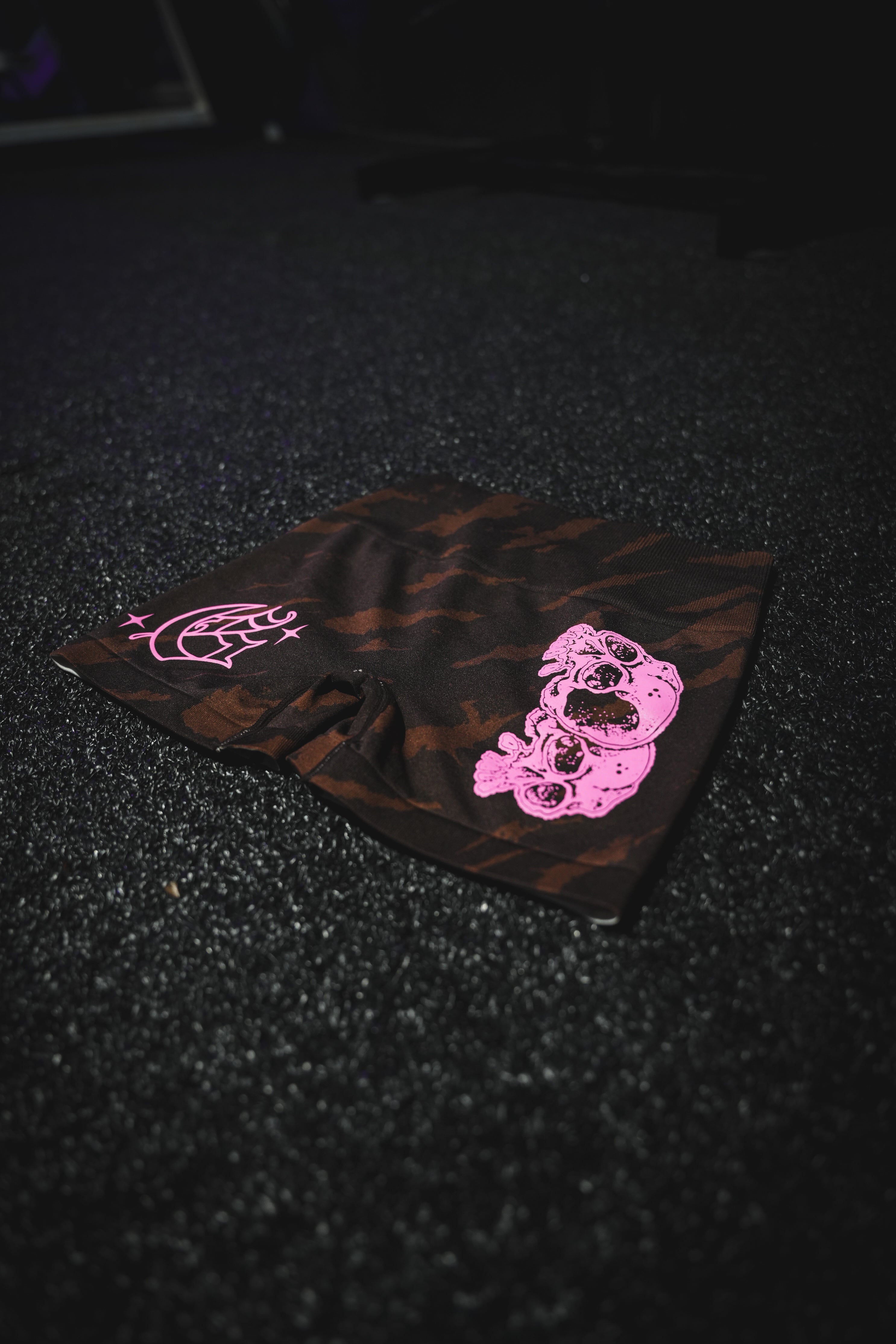 B BOOTY SHORTS (PINK COFFEE)